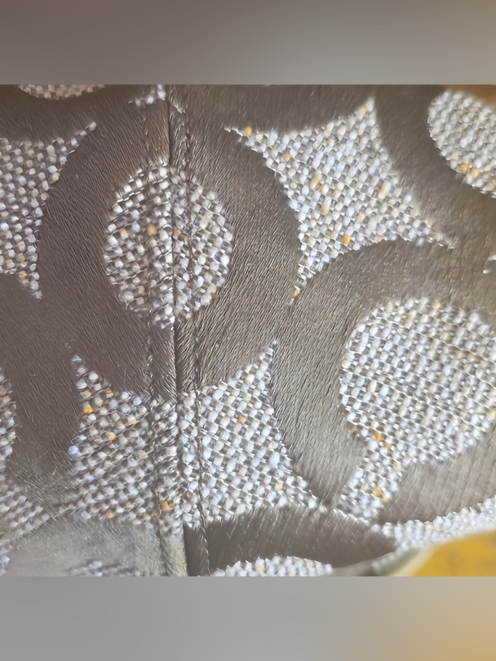 Coach Wool-Blend Cabbie Hat With Suede Trim Optic C design Excellent Condition - Picture 11 of 11